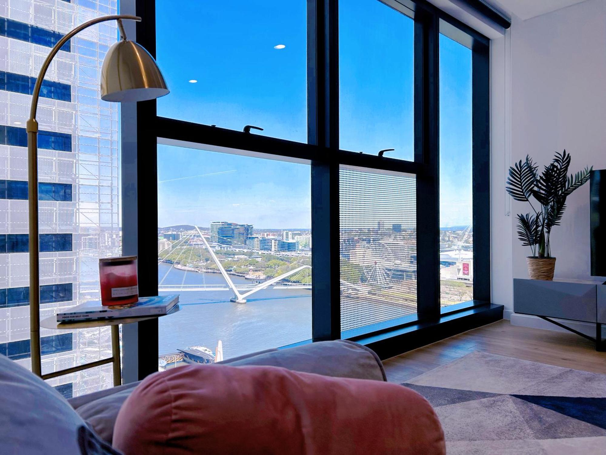 Cbd Luxury River View 1Bed Apt The One Brisbane Luaran gambar
